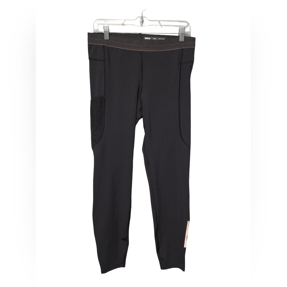 REI CO-OP On The Trail Running Tights Mens Large Black Athletic Training Hiking - Picture 2 of 10
